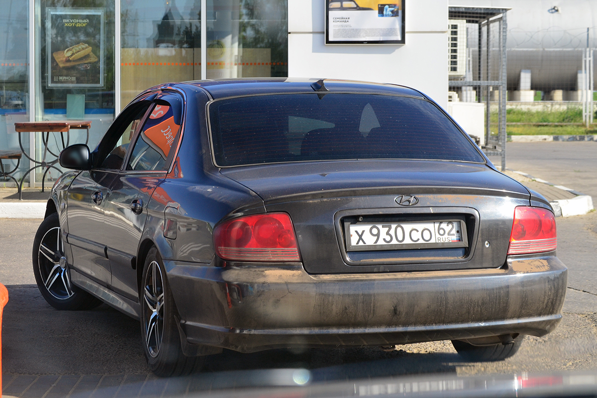 х 930 со 62, Hyundai Sonata 4th gen (EF), facelift, 2001–2005 (–2012 for others)