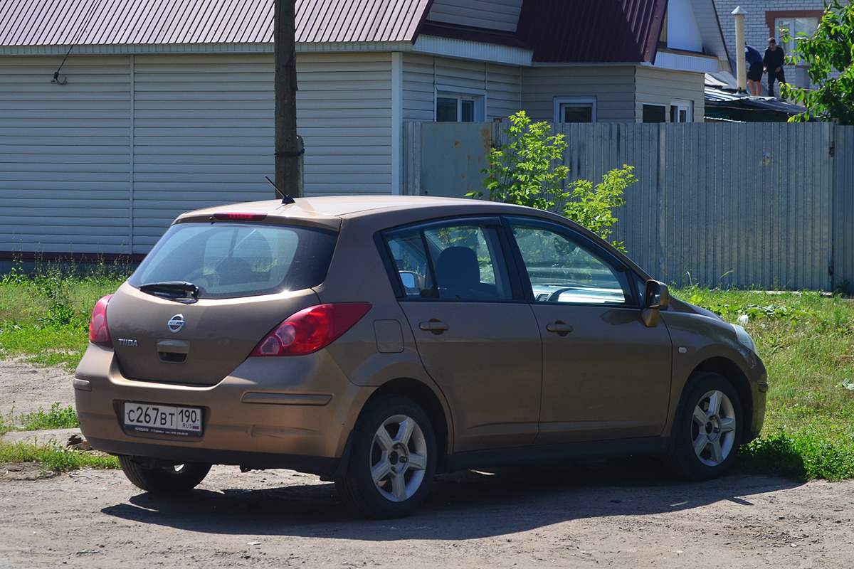 с 267 вт 190, Nissan Tiida 1st gen Hatch (C11), 2004–2012