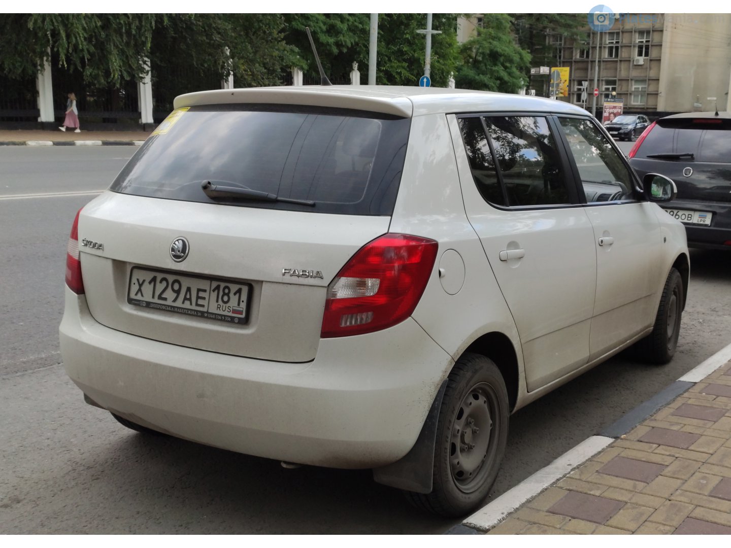 х 129 ае 181, Skoda Fabia 2nd gen Hatch (5J2/542), 2007–2014