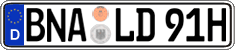 German license plate, Plates for oldtimers (type 