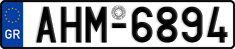 License plate of Greece, Cars