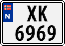 License plate of Norway, Trailers, motorcycles, special vehicles