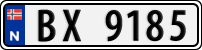 License plate of Norway, Trailers, motorcycles, special vehicles