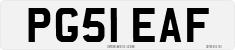 License plate of the United Kingdom, 2001 year system