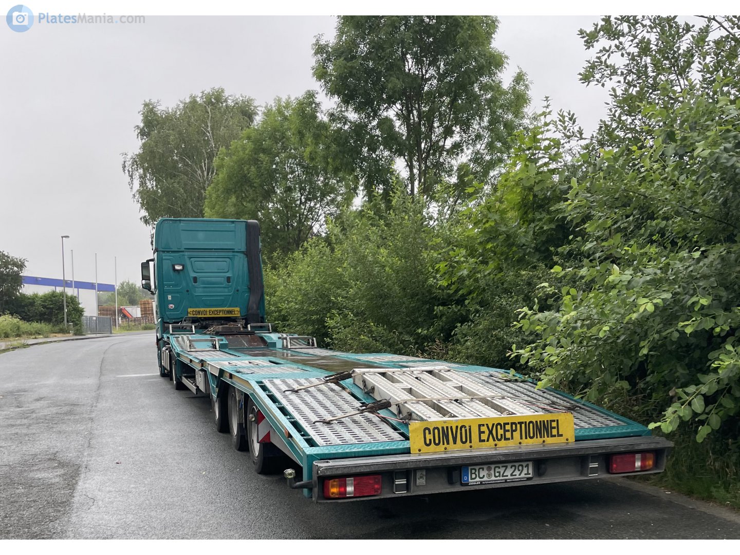 BC GZ 291, Normale kentekens 