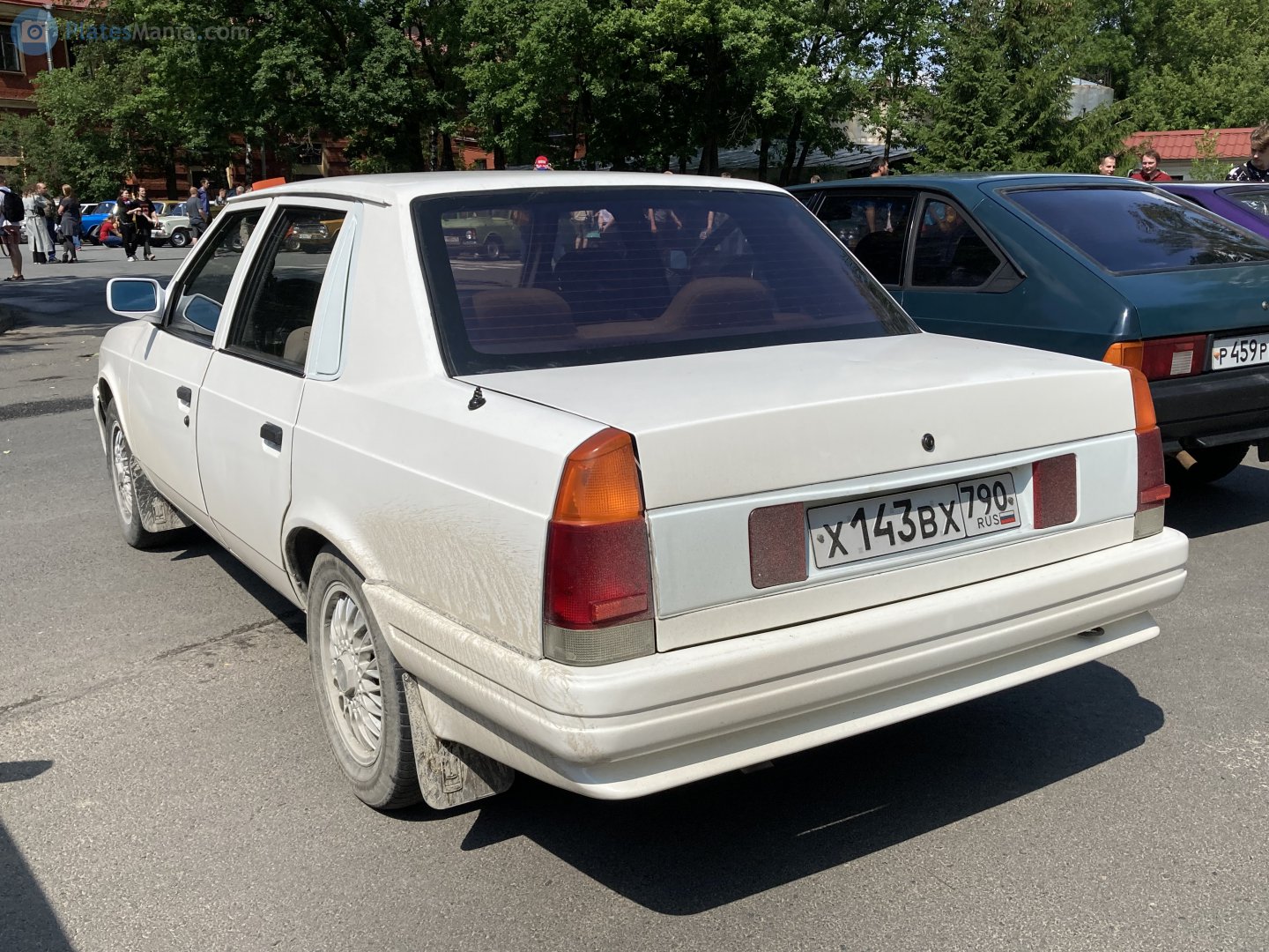 х 143 вх 790, Moskvich (AZLK) 2142 2142 Sedan, 1996­–2002