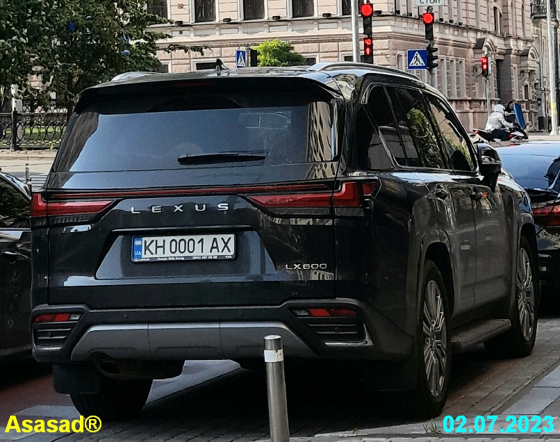 KH 0001 AX, Lexus LX 4th gen (J310), 2021–