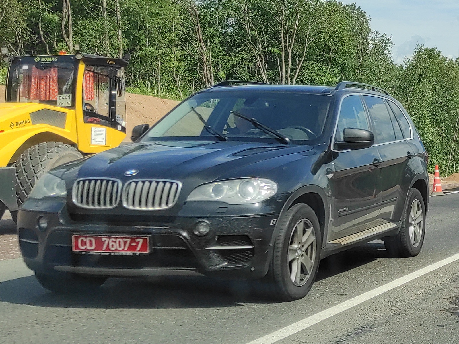 CD 7607-7, BMW X5 2nd gen (E70), 2007–2013