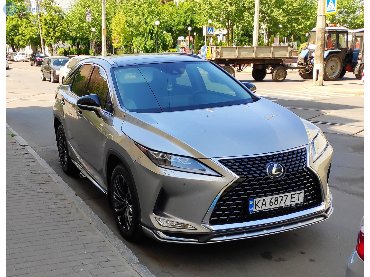 KA 6877 ET, Lexus RX 4th gen (AL20), facelift, 2019–2022