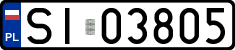 License plates of Poland, Regular car plates