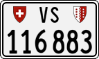 License plate of Switzerland, Cars