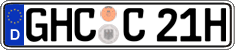 German license plate, Plates for oldtimers (type 