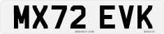 License plate of the United Kingdom, 2001 year system