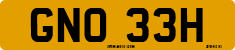 License plate of the United Kingdom, 1963 year system