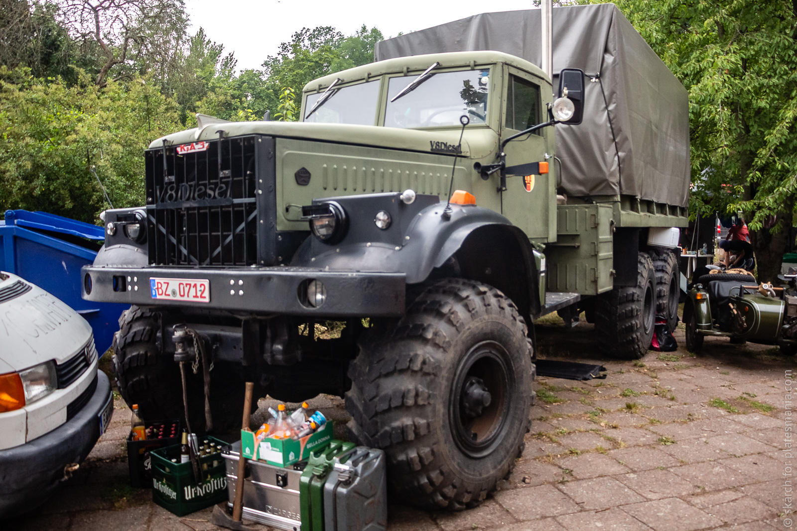 BZ 0712, KrAZ 255 