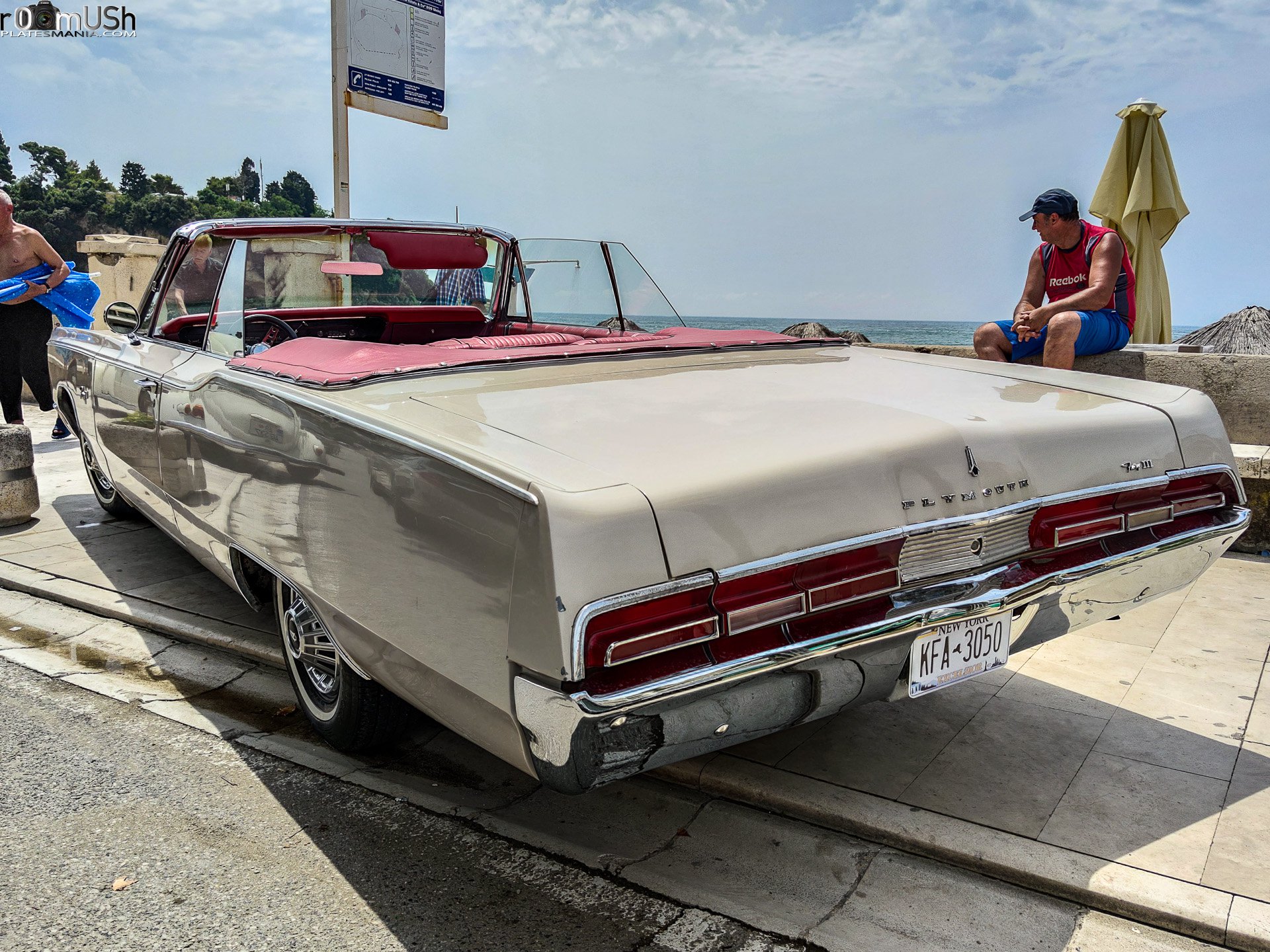 KFA-3050, Plymouth Fury 4th gen 1967 2-door Convertible (27/45; C-body), 2nd facelift, 1966–1967