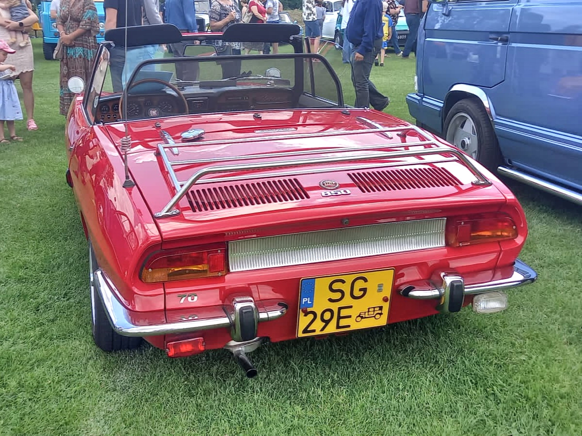 SG 29E, FIAT 850 Spider Vignale, 1964–1969
