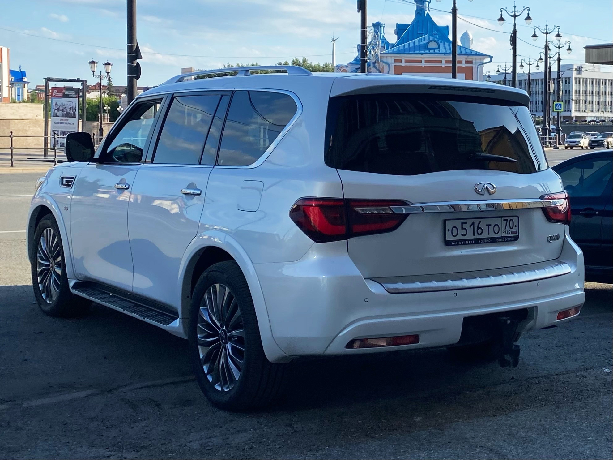 о 516 то 70, Infiniti QX80/QX56 2nd gen QX80 (Z62), facelift, 2017–2024
