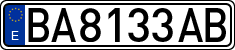 License plates of Spain, 1971 year series