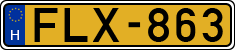 license plates of Hungary, Commercial vehicles (1990)