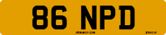 License plate of the United Kingdom, 1932 year system