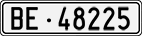 License plate of Switzerland, Cars