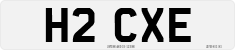 License plate of the United Kingdom, 1983 year system