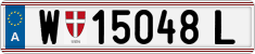 License plate of Austria, Regular plates