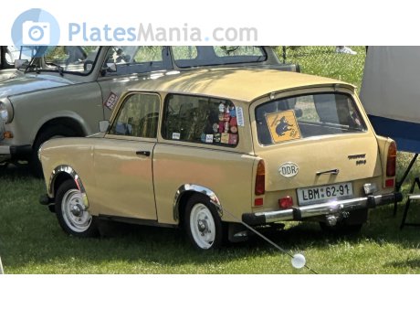 LBM 62-91, Trabant 601