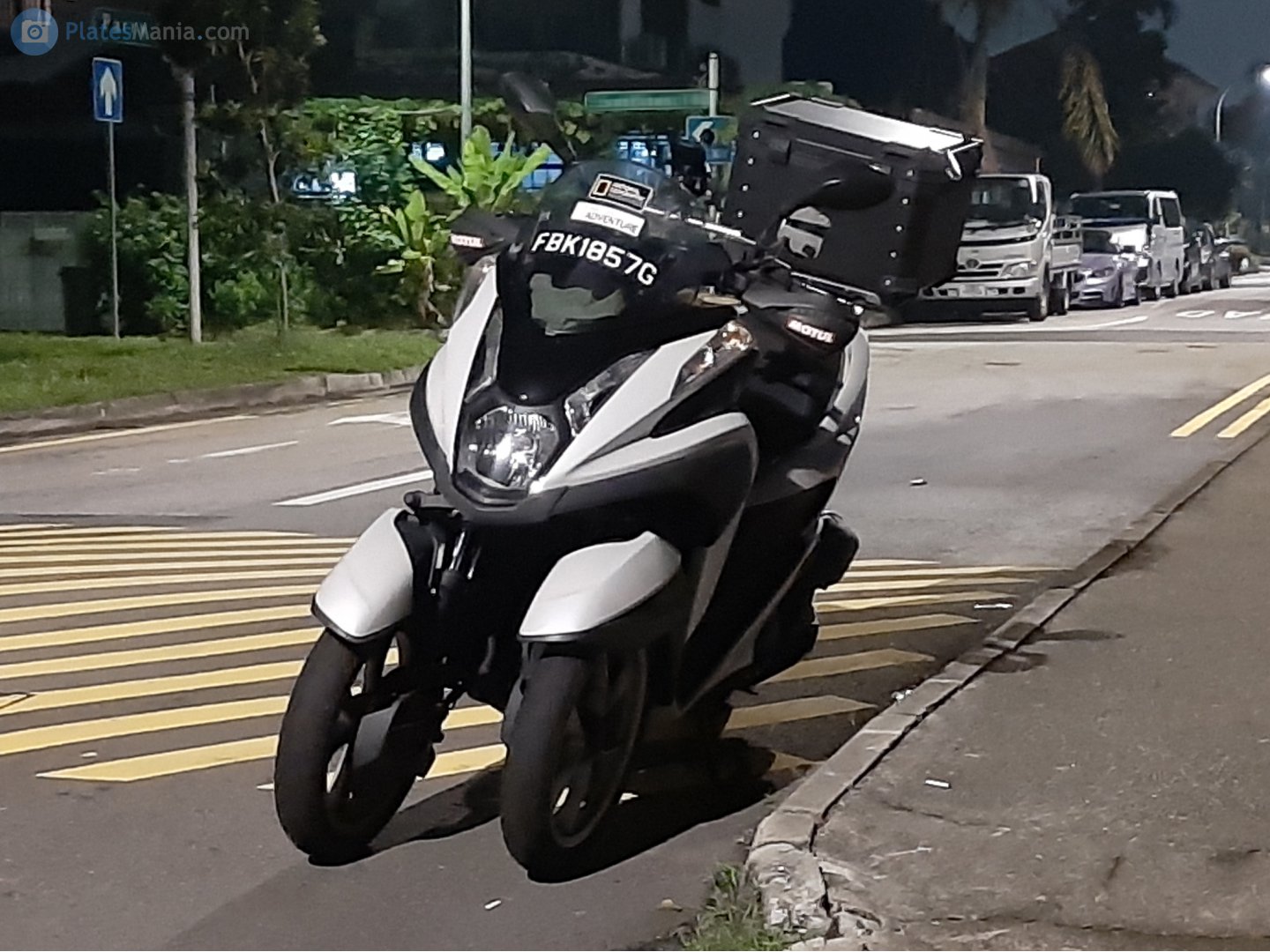 FBK 1857 G, Yamaha Tricity 