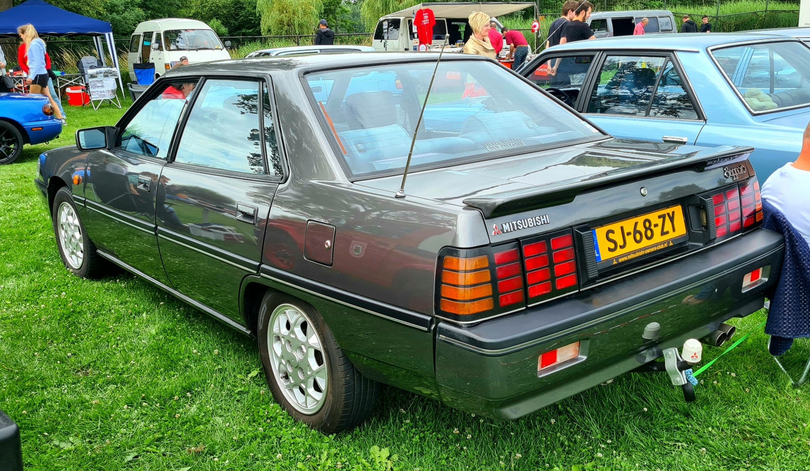 SJ-68-ZY, Mitsubishi Sapporo 2nd gen Sedan (E31–E39; EU-market), 1987–1990