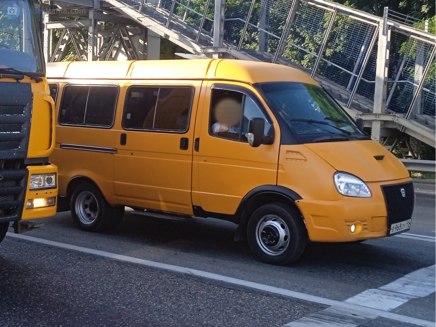 в 968 оу 95, GAZ 3221 ГАЗель 2-3221 Minibus, facelift, 2003–
