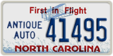 North Carolina, Antique Auto (12345)