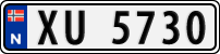 License plate of Norway, Trailers, motorcycles, special vehicles