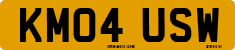 License plate of the United Kingdom, 2001 year system