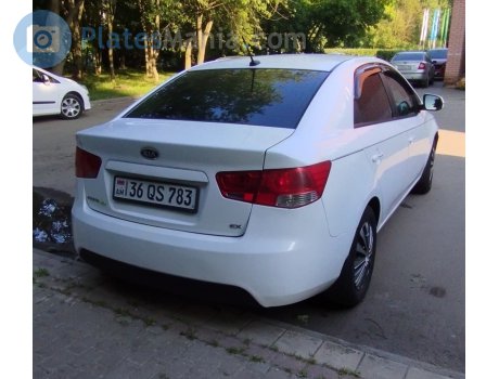 36 QS 783, Kia Forte