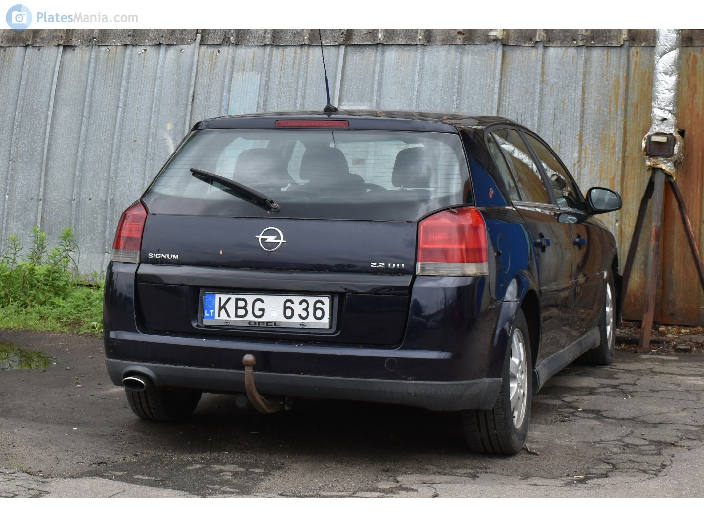 KBG 636, Opel Signum 1st gen (Z03), 2003–2005