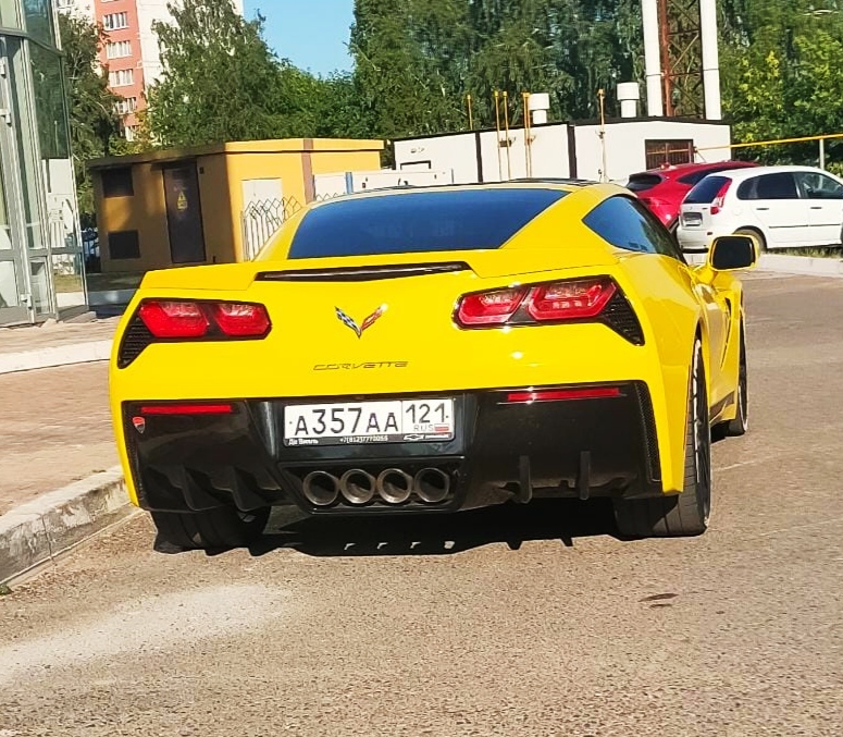 а 357 аа 121, Chevrolet Corvette 7th gen Coupé (C7), 2013–2019