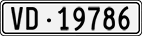 License plate of Switzerland, Cars