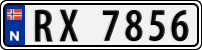 License plate of Norway, Trailers, motorcycles, special vehicles