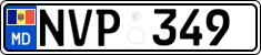 License plate of Moldova, Cars (2015)