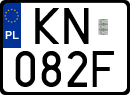 License plates of Poland, Special vehicles and motorcycles