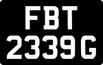 License plate of Singapore, Motorcycles