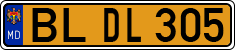 License plate of Moldova, Public transport (1992)