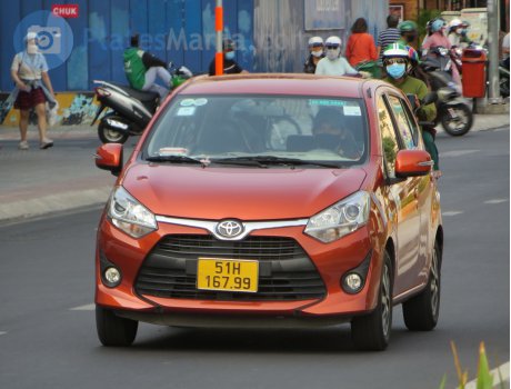 51H-167.99, Toyota Agya