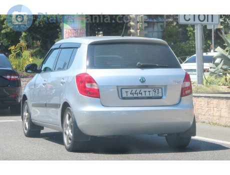 т444тт93, Skoda Fabia