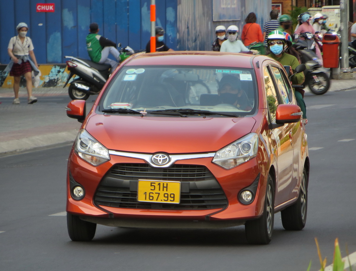 51H-167.99, Toyota Agya 1st gen (B100), 1st facelift, 2017–2020