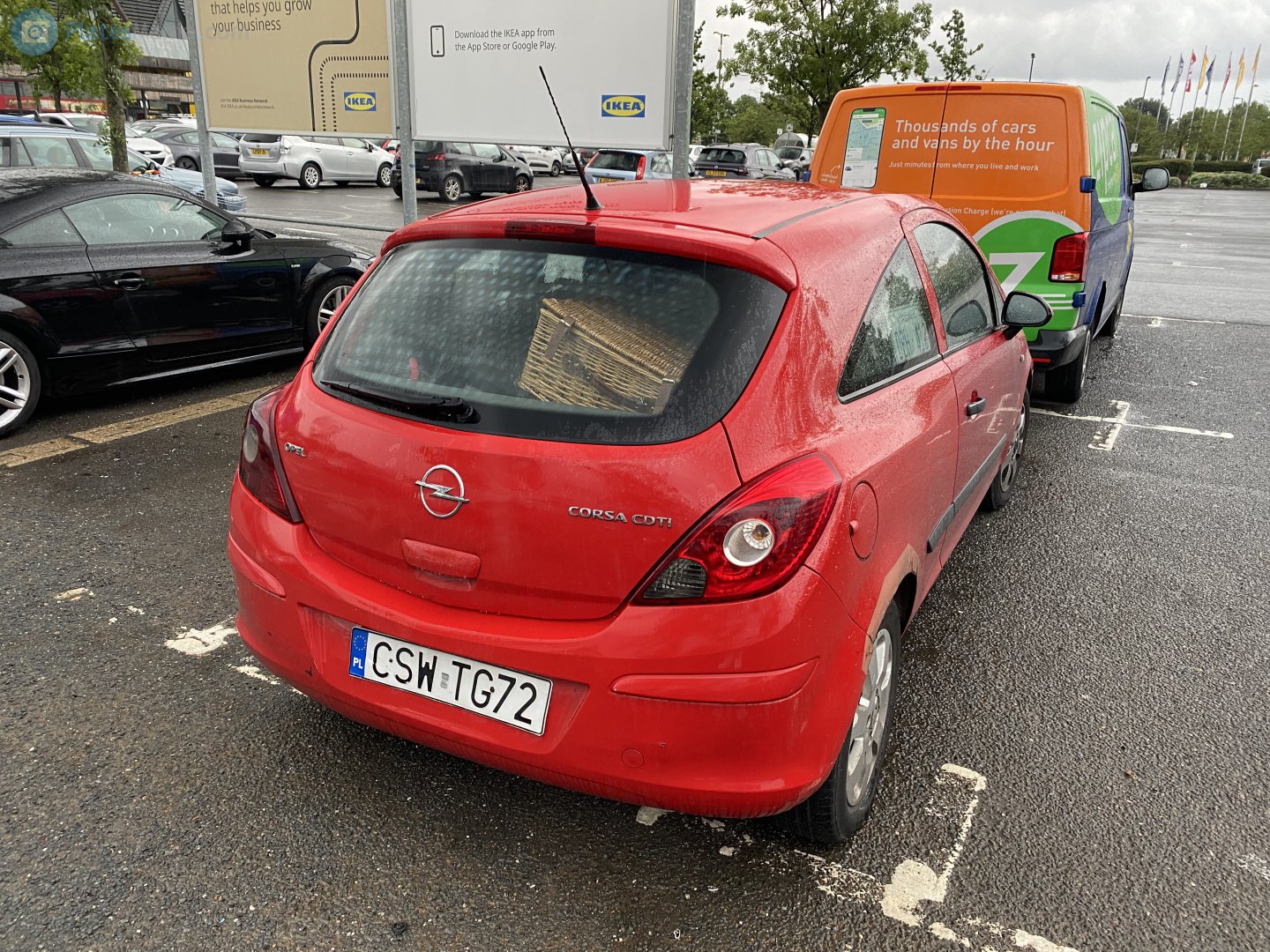 CSW TG72, Opel Corsa 4th gen 3-door Hatch (D; S07), 2006–2015