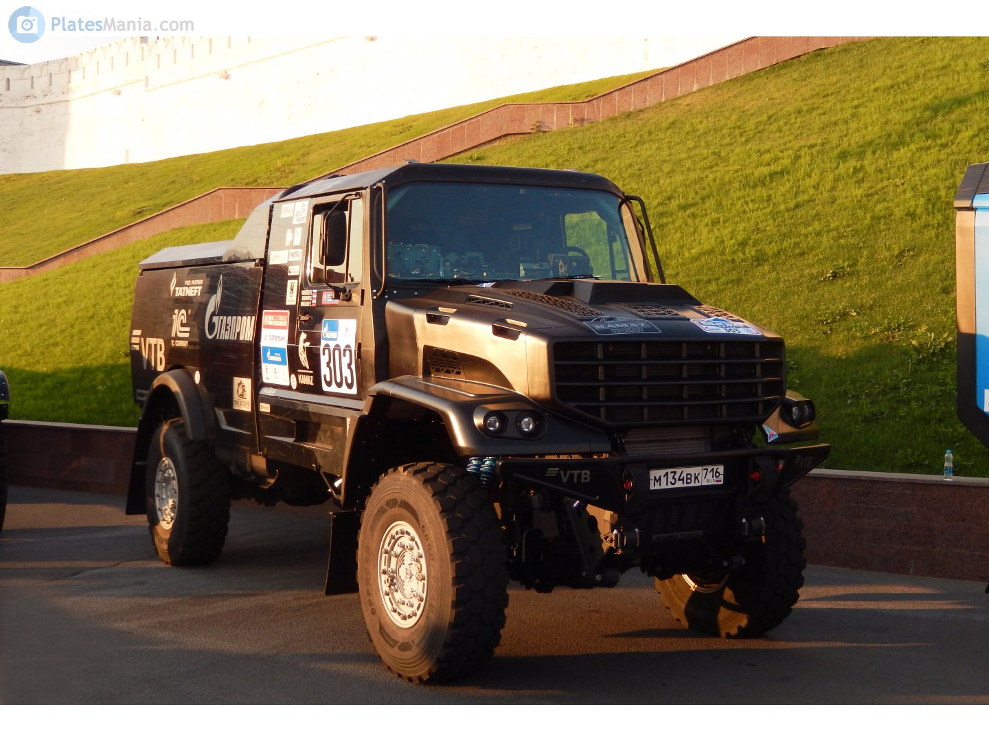 м 134 вк 716, KamAZ 4350 43509 (hood version, KAMAZ-master), 2015–2016