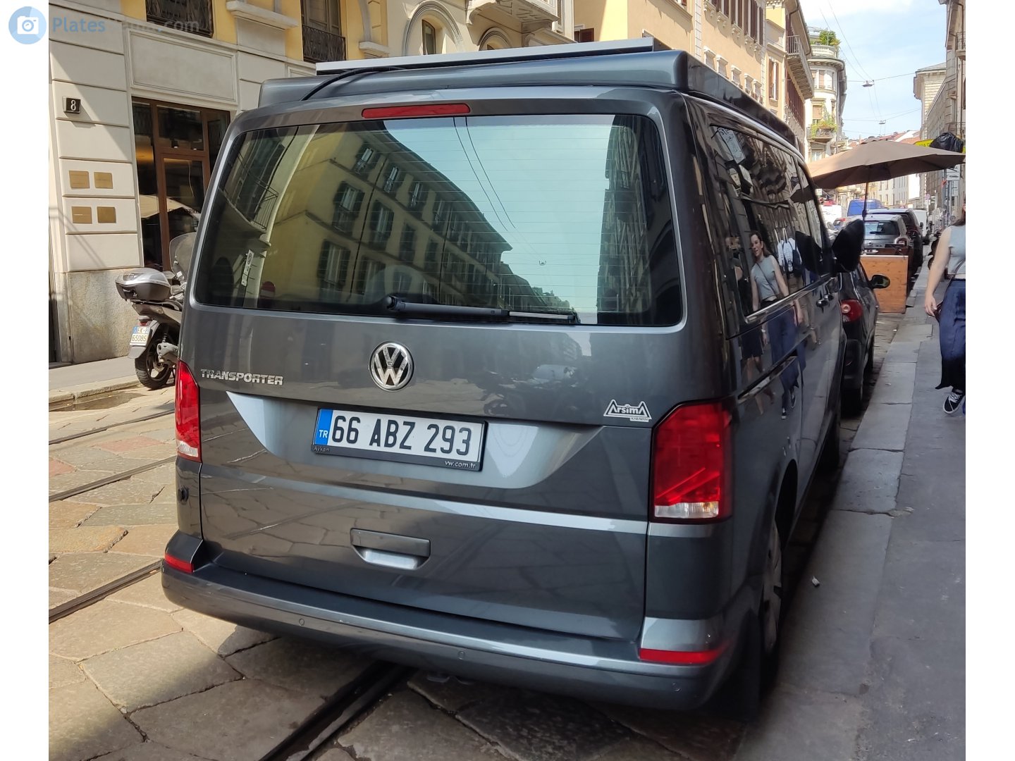 66 ABZ 293, Volkswagen Transporter 5th gen Van (T5) (7E/7H), facelift, 2009–2015